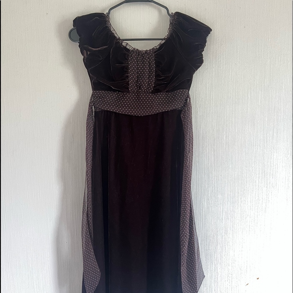 super cute brown dress